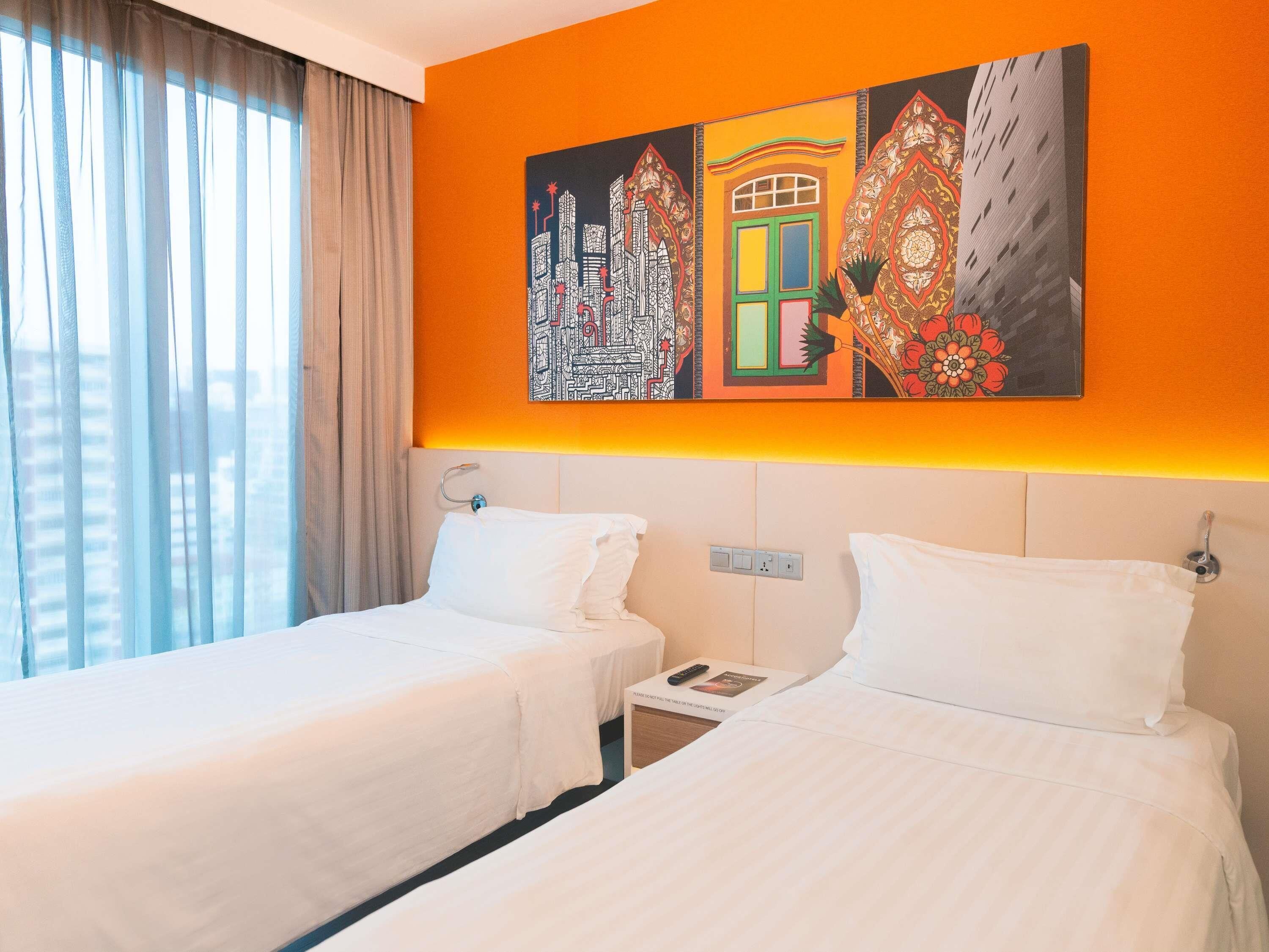 Signature Twin Room, 2 Single Beds | In-room safe, iron/ironing board, free WiFi, bed sheets