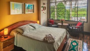 Standard Double Room, 1 Queen Bed, Air conditioning | Free WiFi, bed sheets