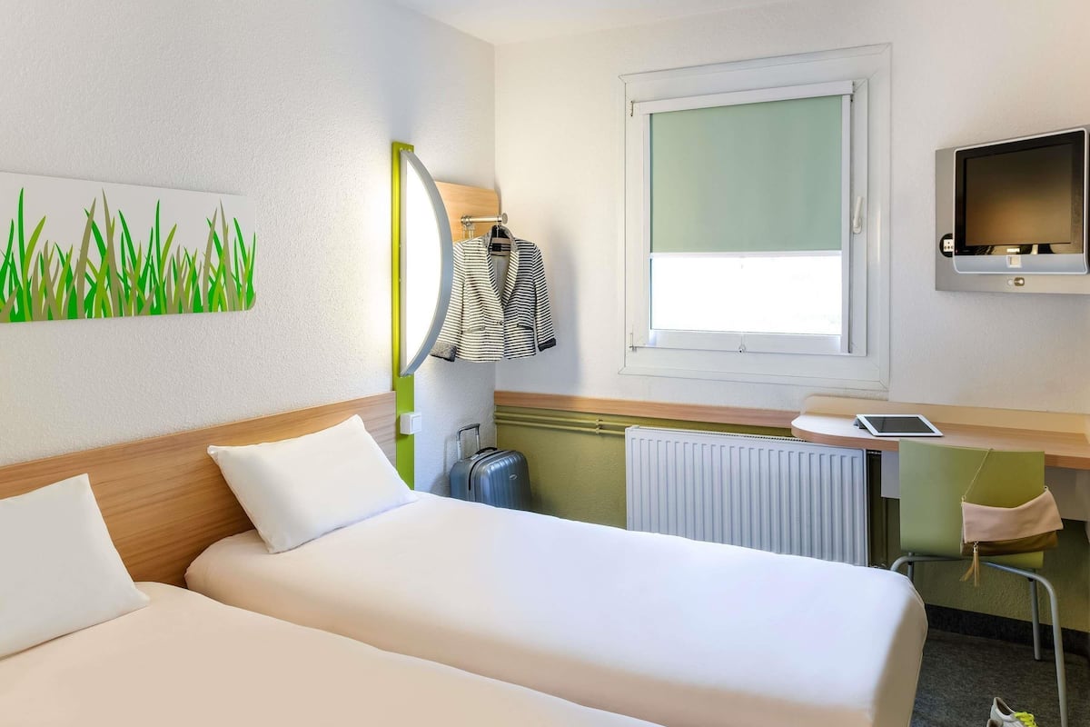 Chambre avec lits jumeaux, 2 lits une place