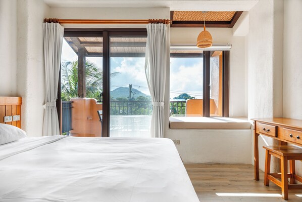 Triple Room, Balcony, Mountain View | View from room - Kenting Fairyland & Farm Guest House (Hengchun)