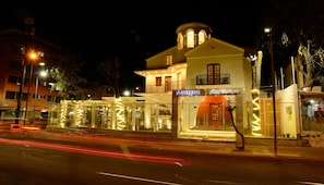 Front of property – evening/night