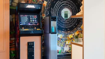 Zona de juegos infantil cubierta