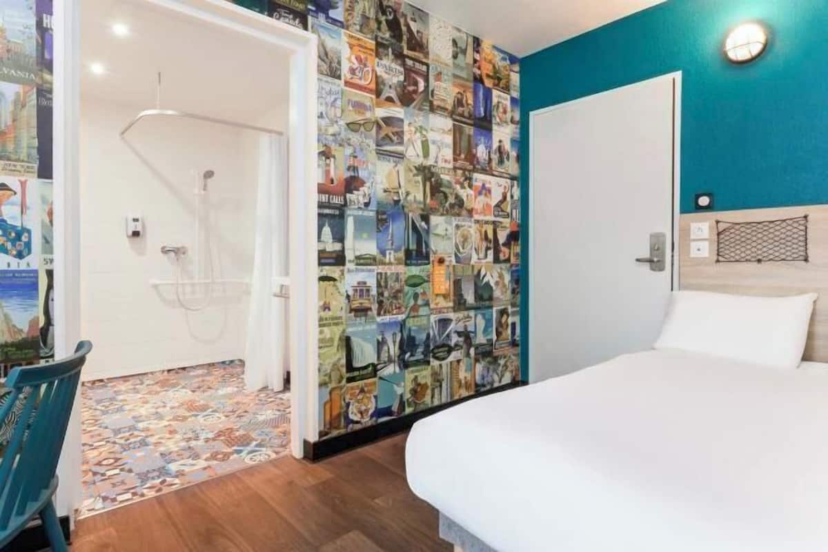 Blackout curtains, soundproofing, iron/ironing board