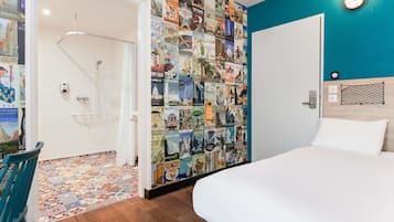 Blackout curtains, soundproofing, iron/ironing board