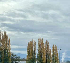 A landscape with tall trees and a cloudy sky. - ibis budget Lausanne Bussigny (Bussigny-pres-Lausanne)
