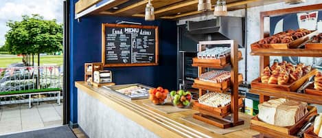 Daily continental breakfast for a fee