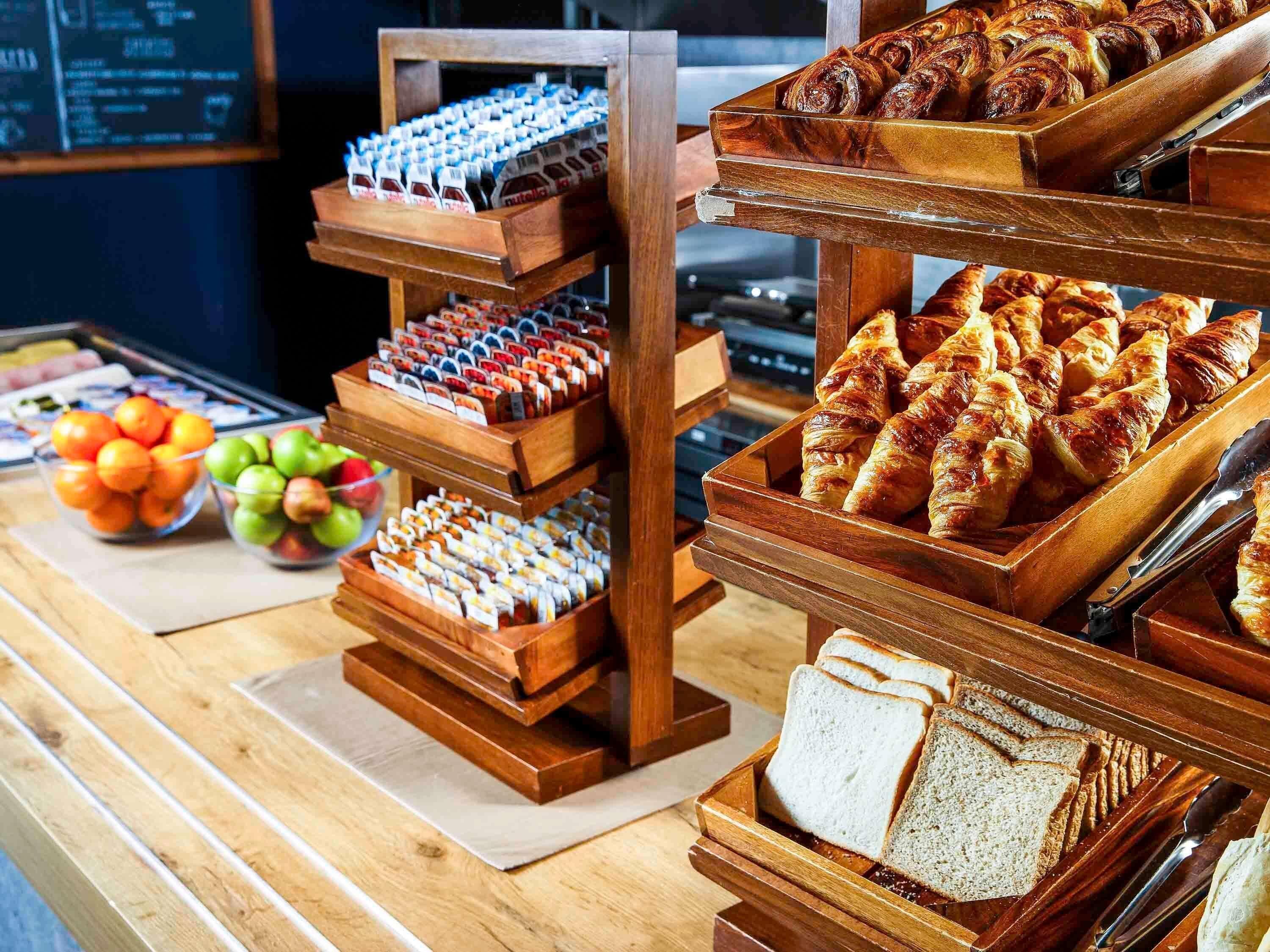 Daily continental breakfast for a fee