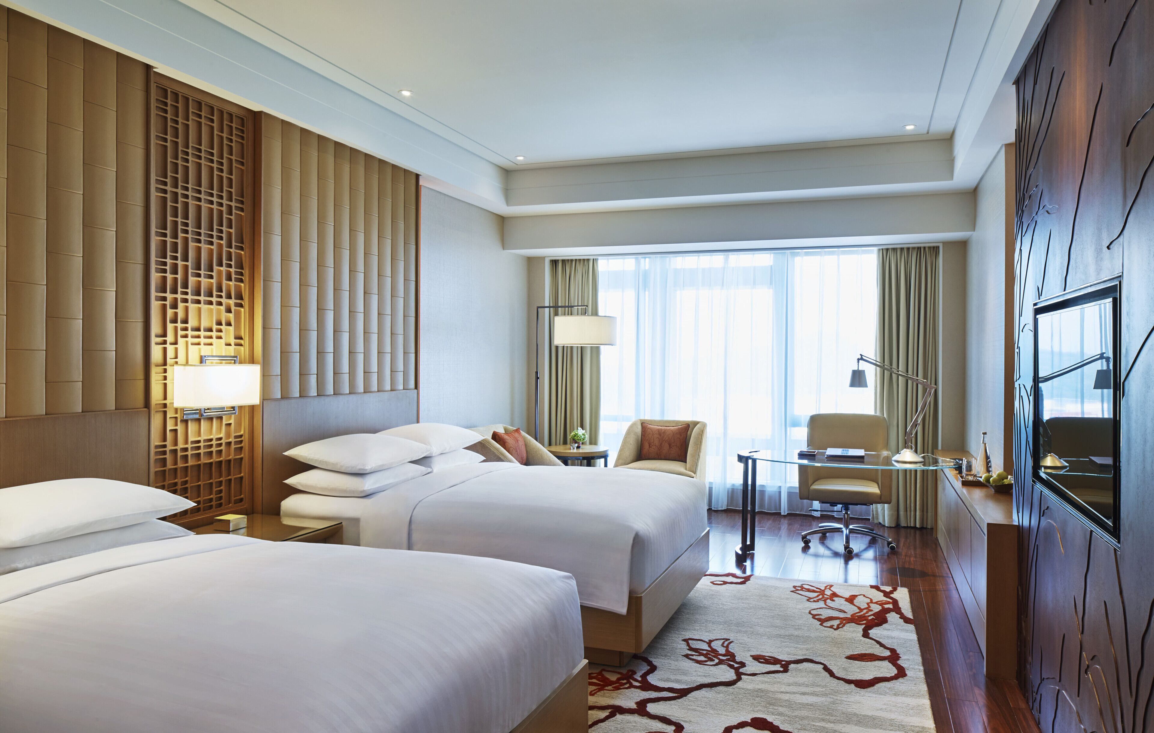 Premium bedding, minibar, in-room safe, desk