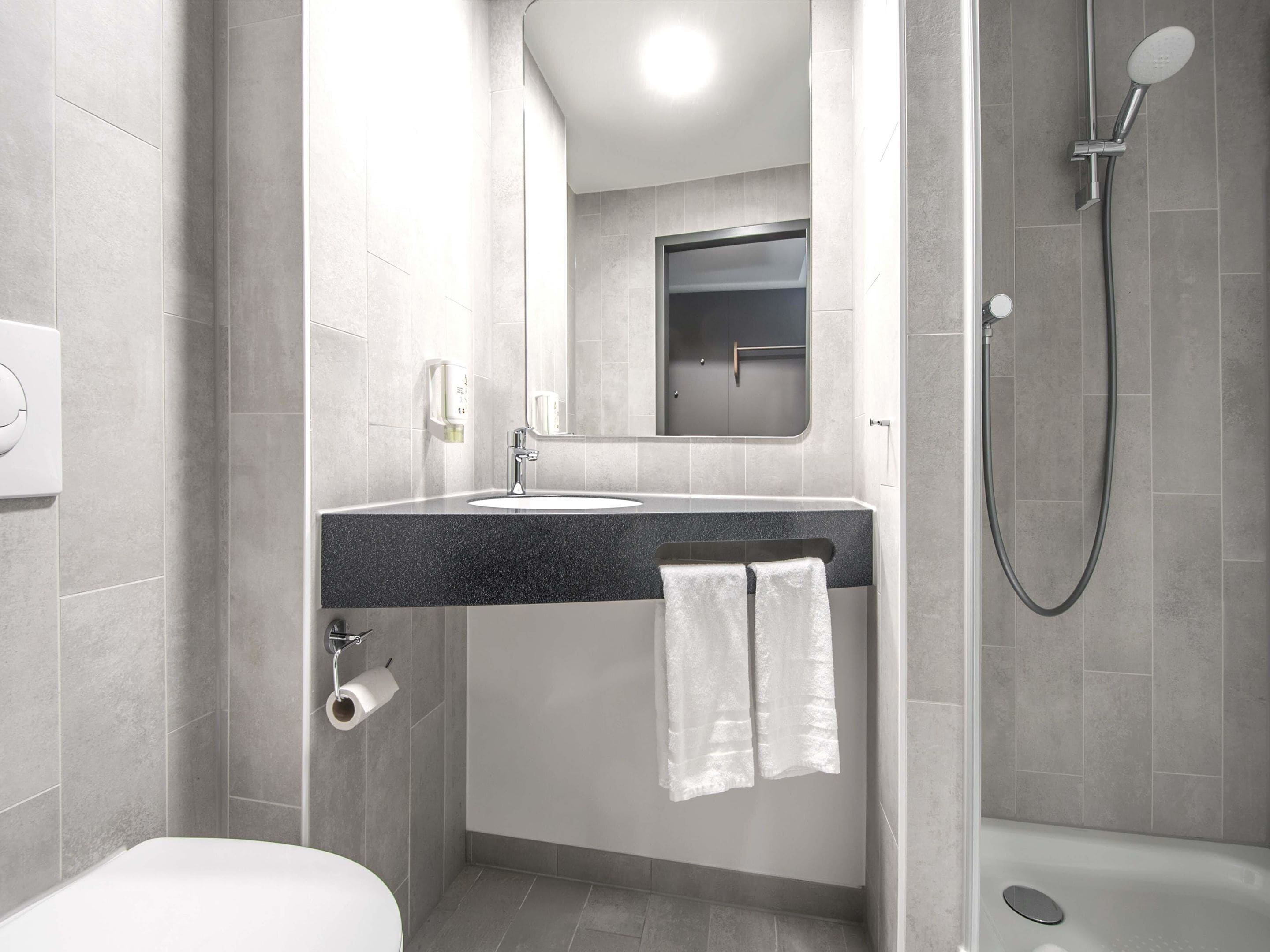 Dusche, Handtücher