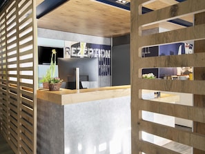 Douche, serviettes fournies