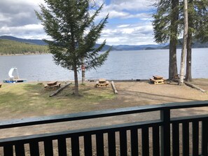 Cabin, 2 Bedrooms | Balcony view