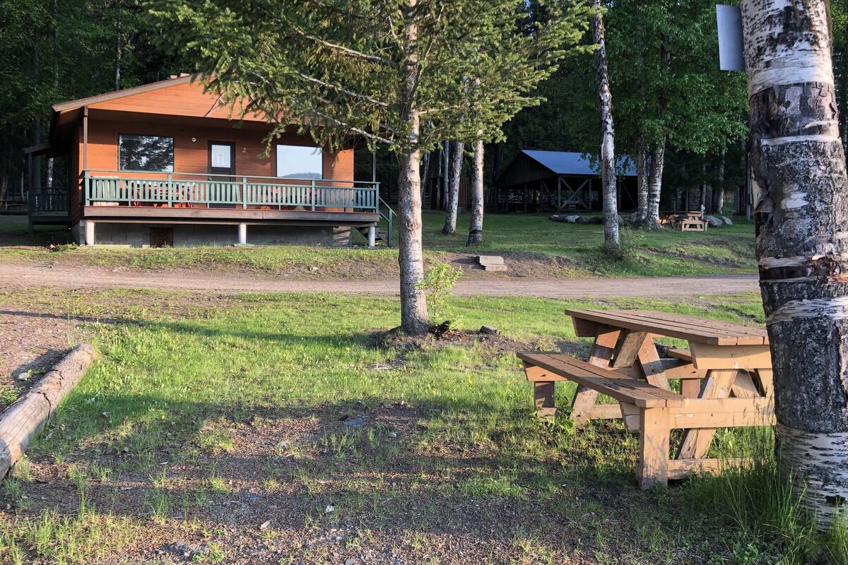 Ferienhütte, 2 Schlafzimmer | Balkon