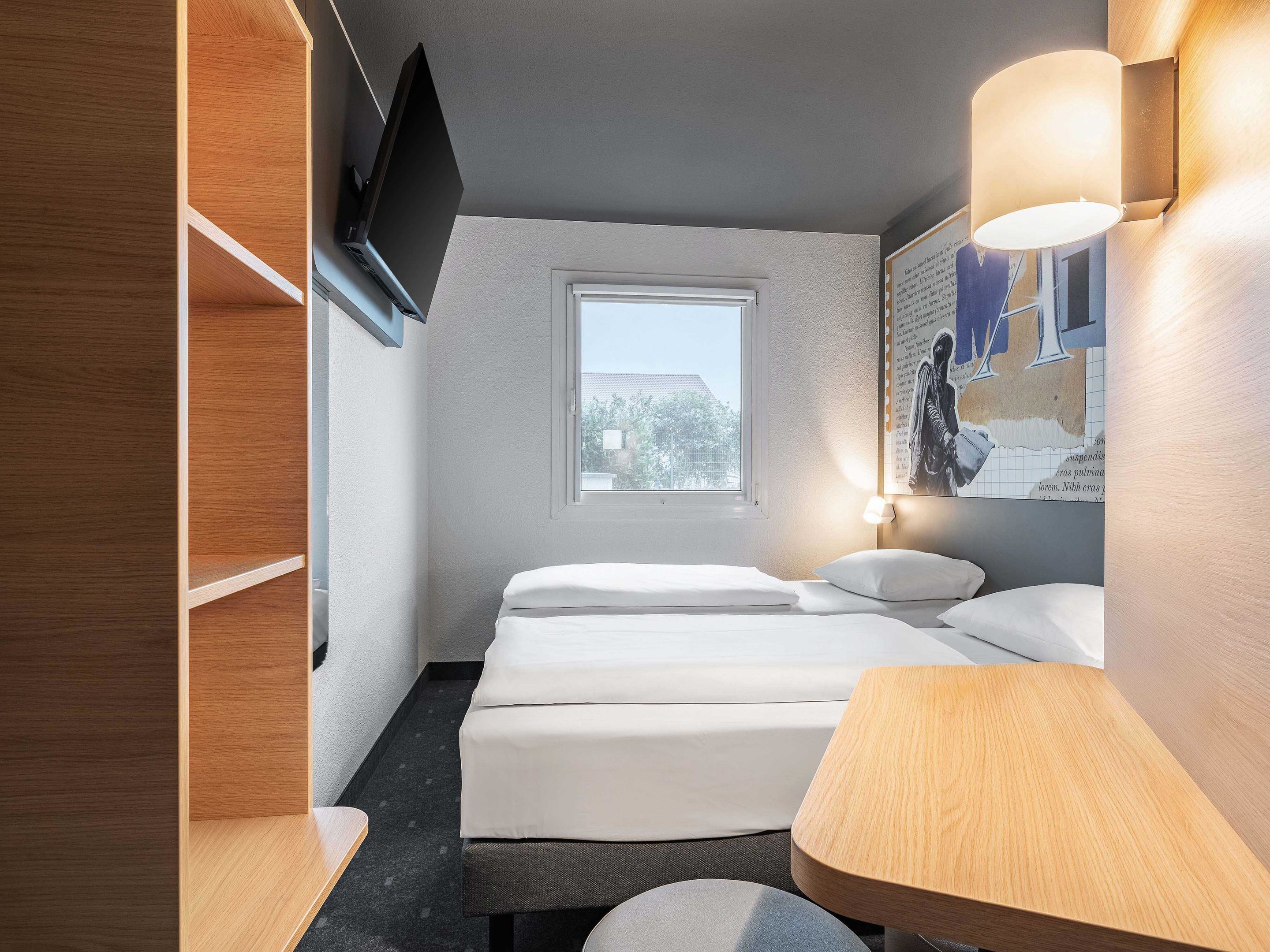 Chambre avec lits jumeaux