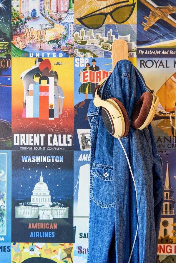 Blackout curtains, soundproofing, free WiFi, bed sheets