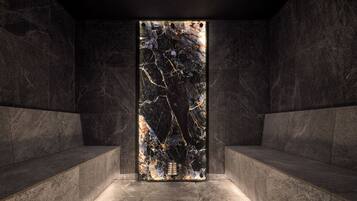 Sauna, steam room