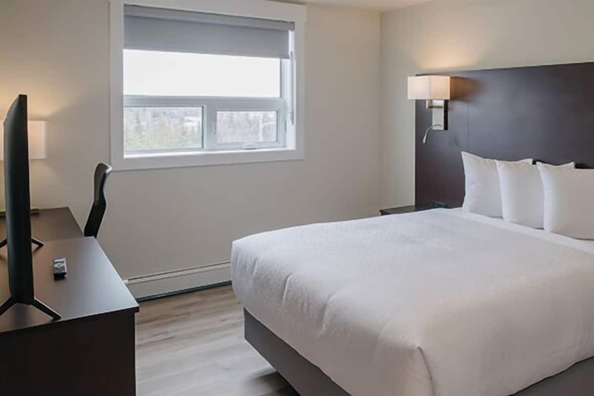 Premium bedding, pillowtop beds, in-room safe, desk