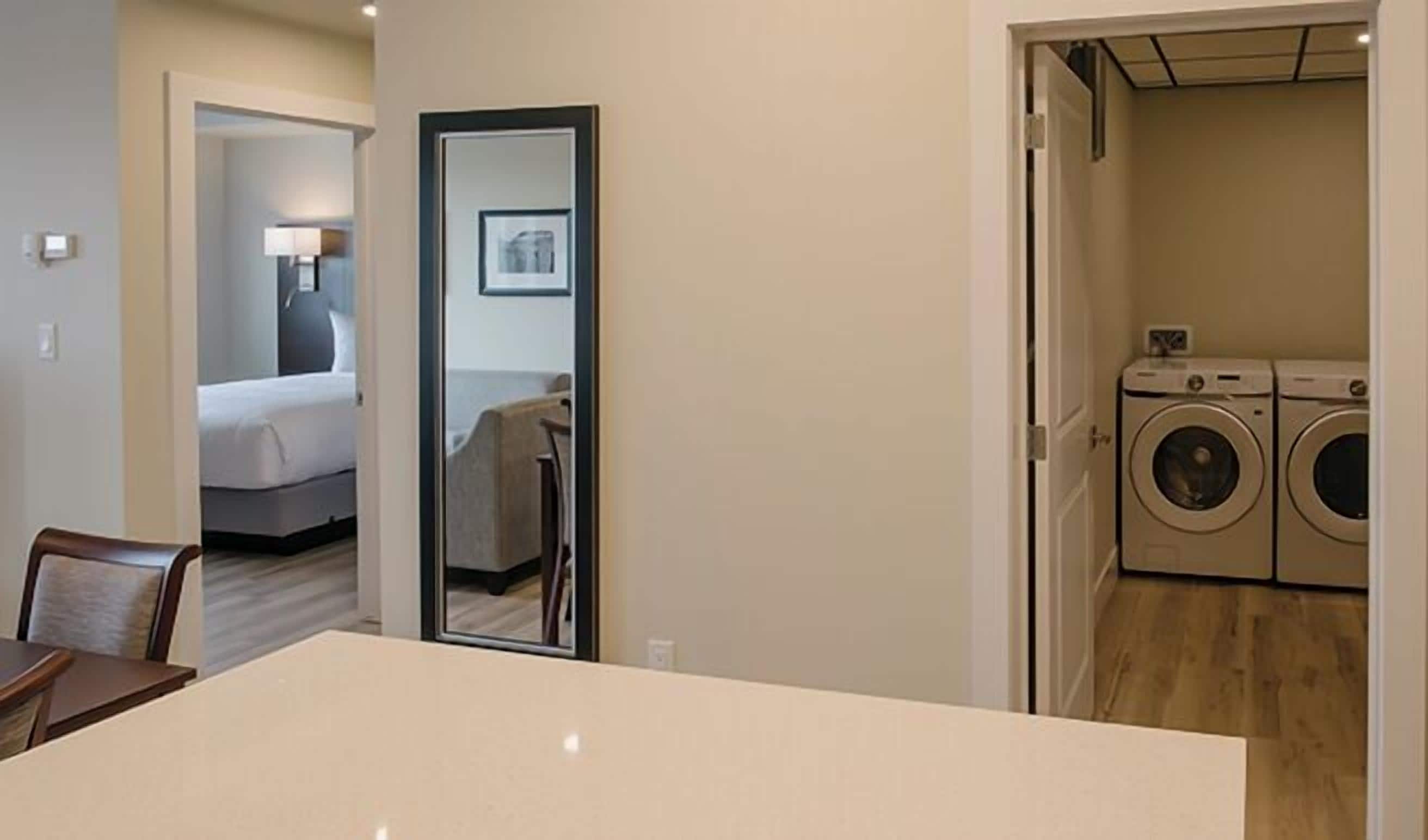 executive apartment, 1 queen bed with sofa bed | premium bedding, pillow-top beds, in-room safe, desk