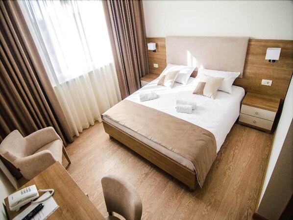 Chambres insonorisées, Wi-Fi gratuit