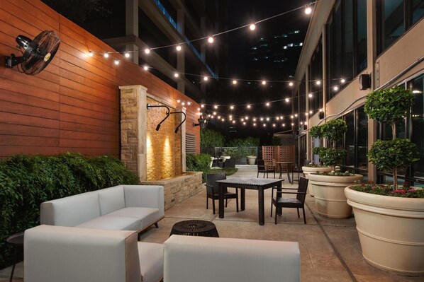 Restaurante al aire libre