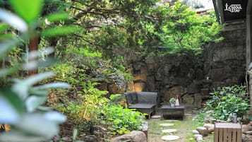 Casa presidencial | Vista para o jardim