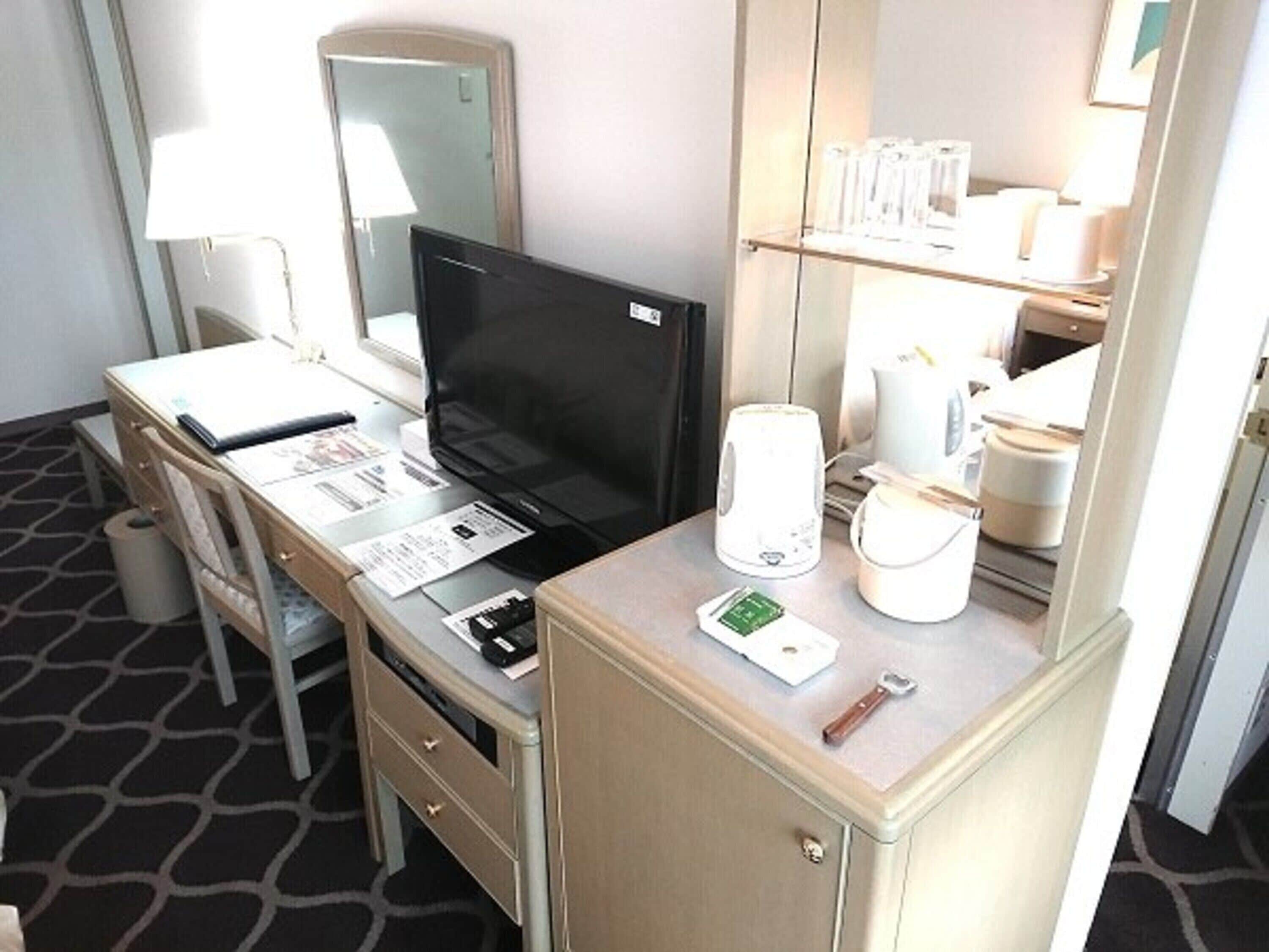 blackout curtains, iron/ironing board, free wifi, bed sheets