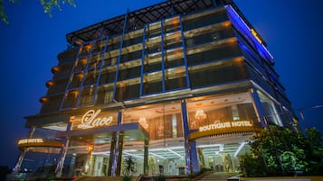 Front of property - evening/night