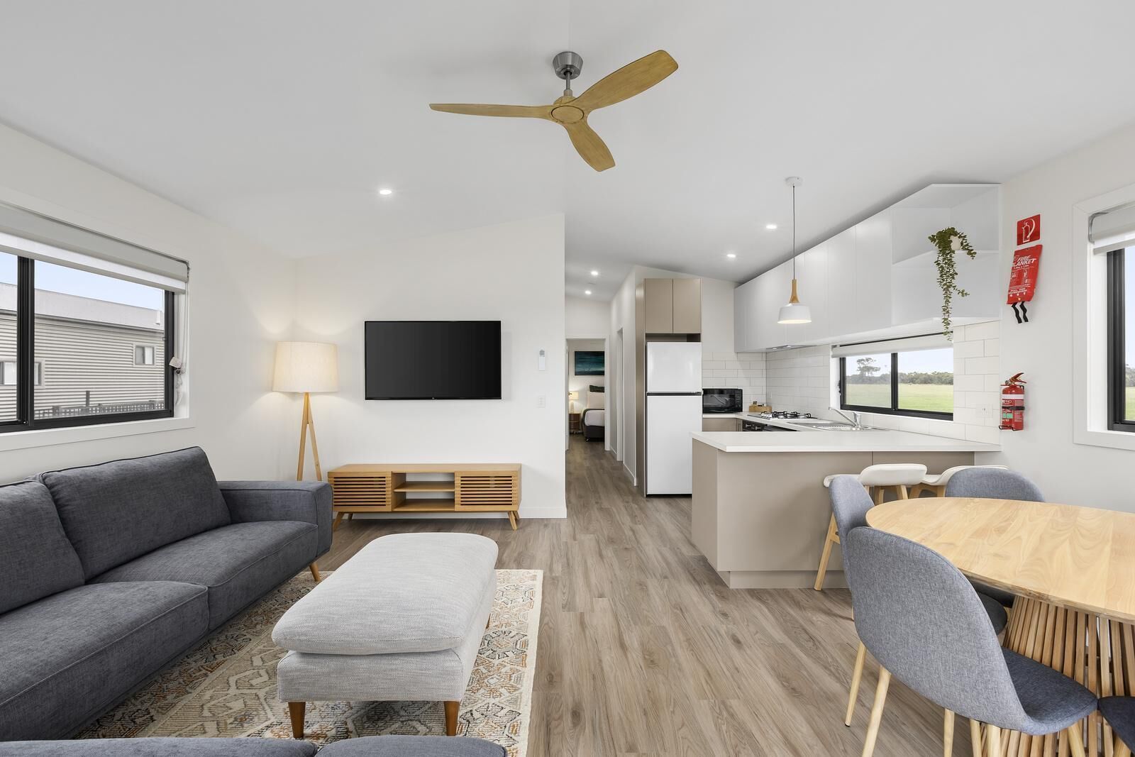 Villa familiar, 3 habitaciones, se aceptan mascotas | Área de sala de estar