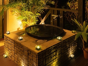 Cottage Annex, 2 Single beds and 3 Futons with Sea View | Private spa tub - Yakushima Cottage Morino Fairy (Yakushima)
