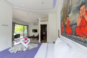 蜜月客房 | 高級寢具、特厚豪華床墊、迷你吧、房內夾萬