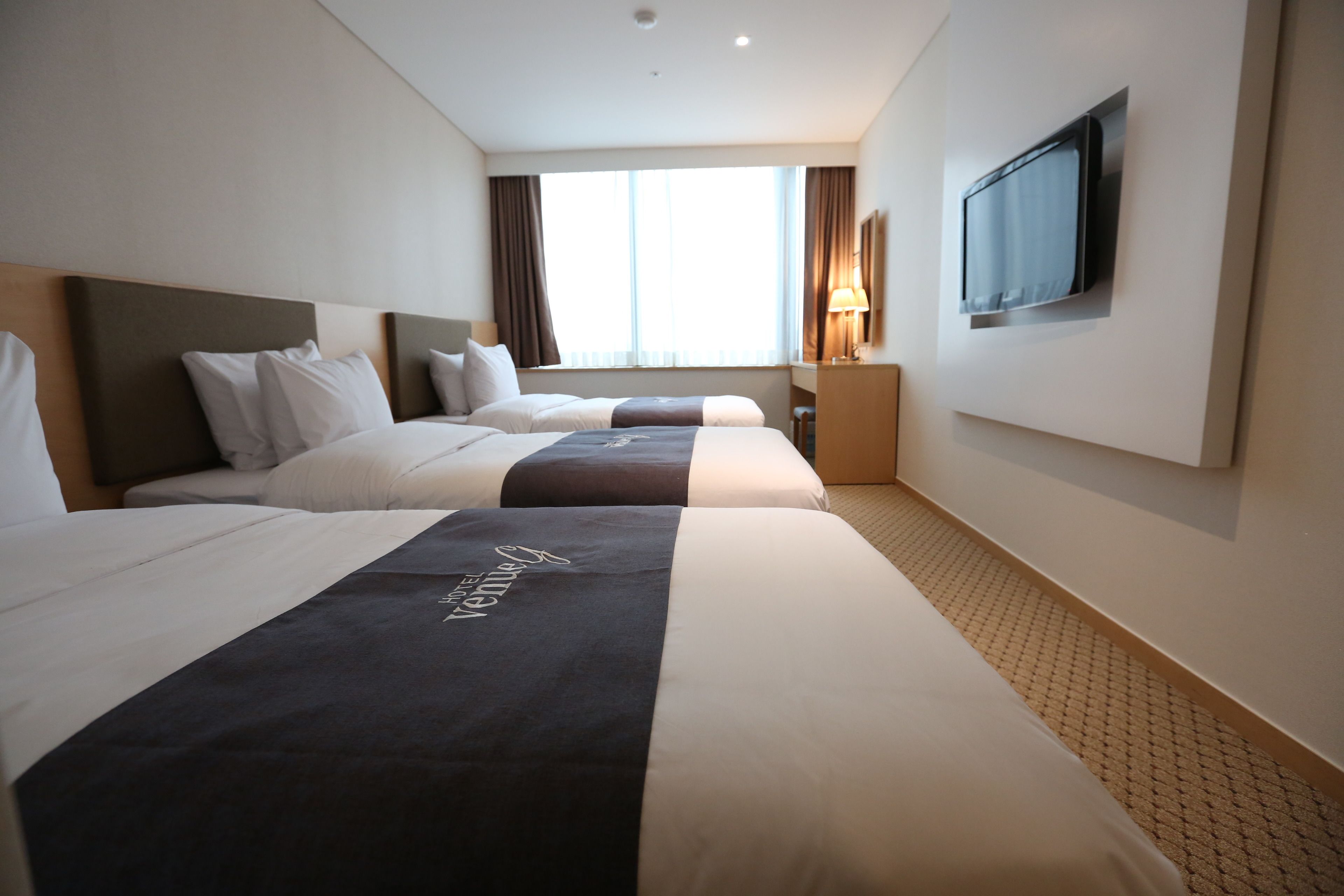 deluxe triple room | in-room safe, blackout curtains, soundproofing, free wifi