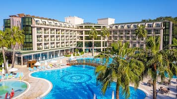 Majoituspaikan julkisivu