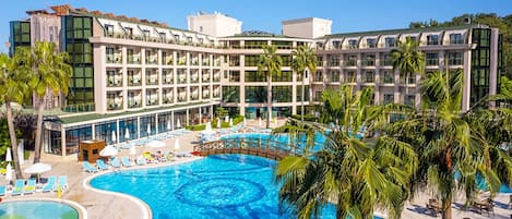 Majoituspaikan julkisivu