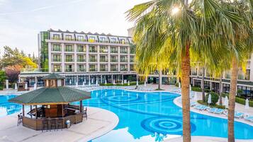 Majoituspaikan julkisivu