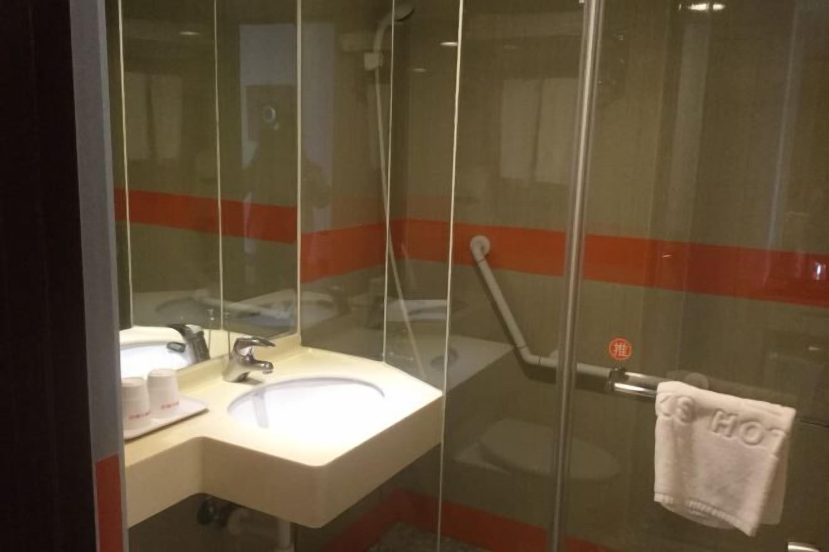 Bathroom | Shower, eco-friendly toiletries, hair dryer, slippers