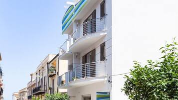 Fassade der Unterkunft