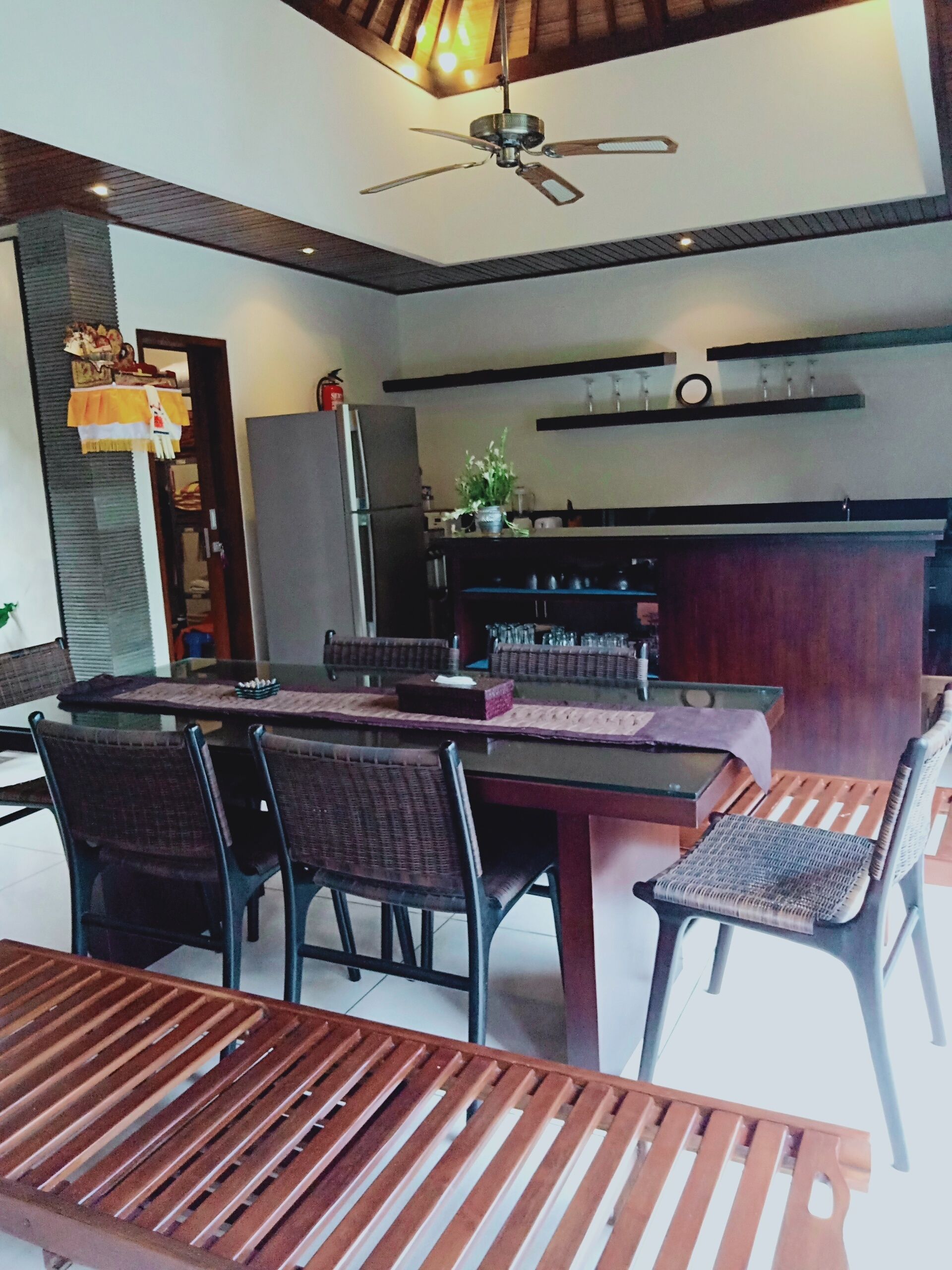 客房内用餐