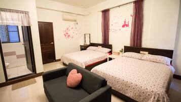 Vierbettzimmer, 2 Doppelbetten