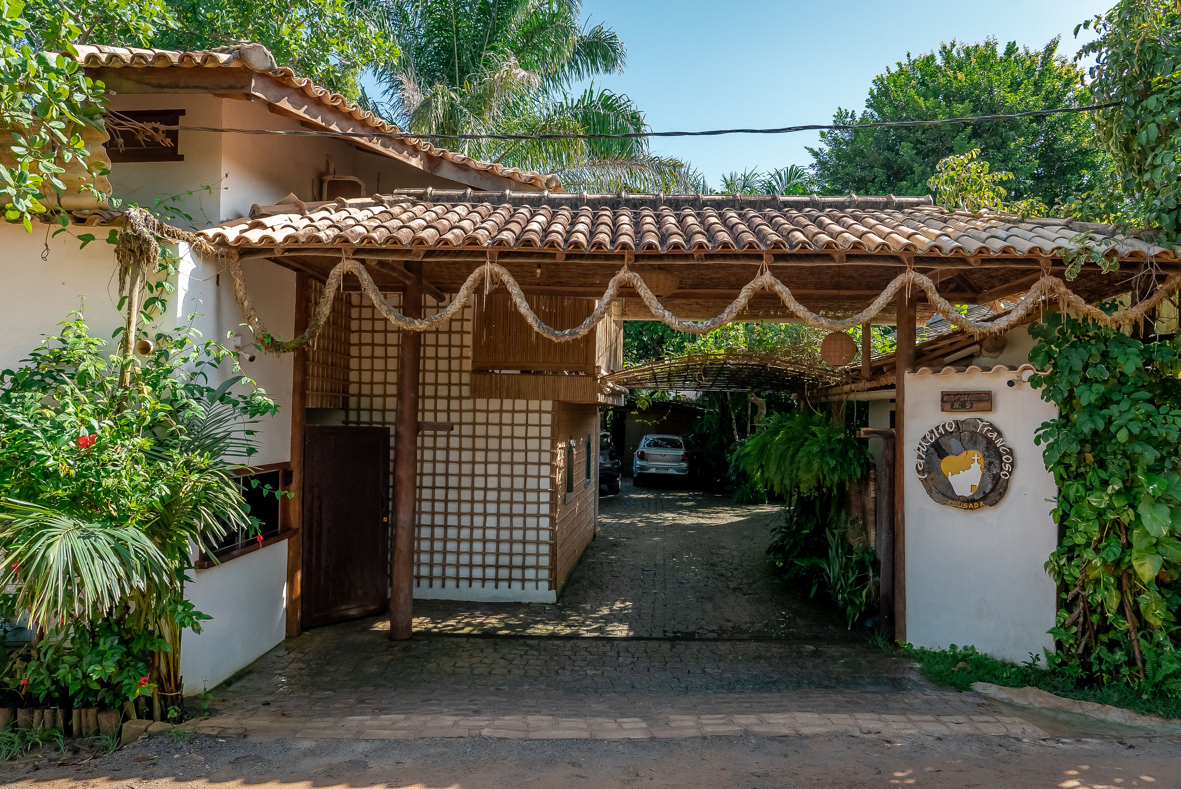 Fachada da propriedade