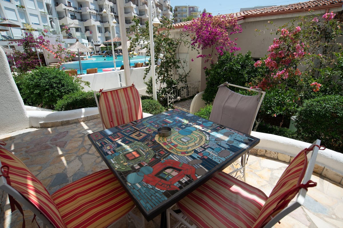 Appartamento, 1 camera da letto, patio | Terrazza/patio