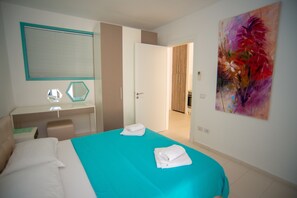 Departamento, 2 habitaciones, patio (4 Adults) | Caja de seguridad en la habitación, insonorización y cunas gratuitas