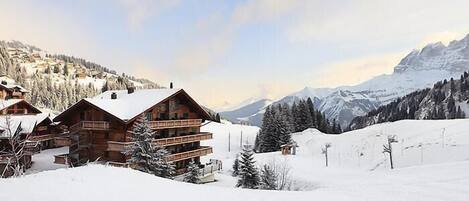 Fassade der Unterkunft