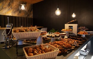 Daily buffet breakfast (EUR 15 per person)