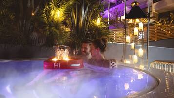 Idromassaggio all'aperto