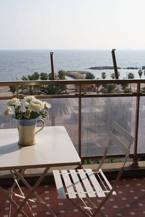 Suite Supérieure, vue mer | Balcon