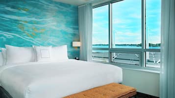 Junior Suite, 1 King Bed with Sofa bed | Premium bedding, down duvets, desk, laptop workspace