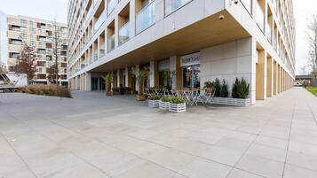 Fachada de la propiedad