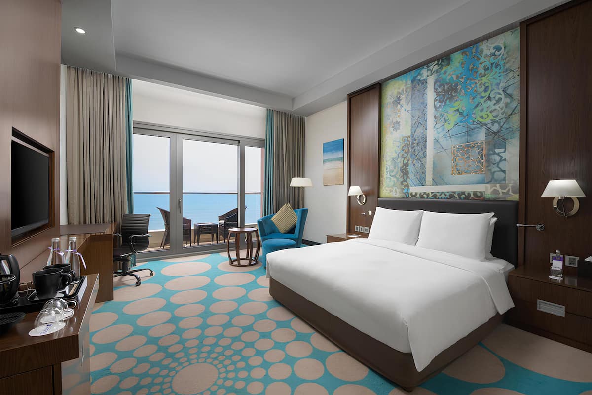 Executive-rum | Sängtillbehör av högsta kvalitet och minibar