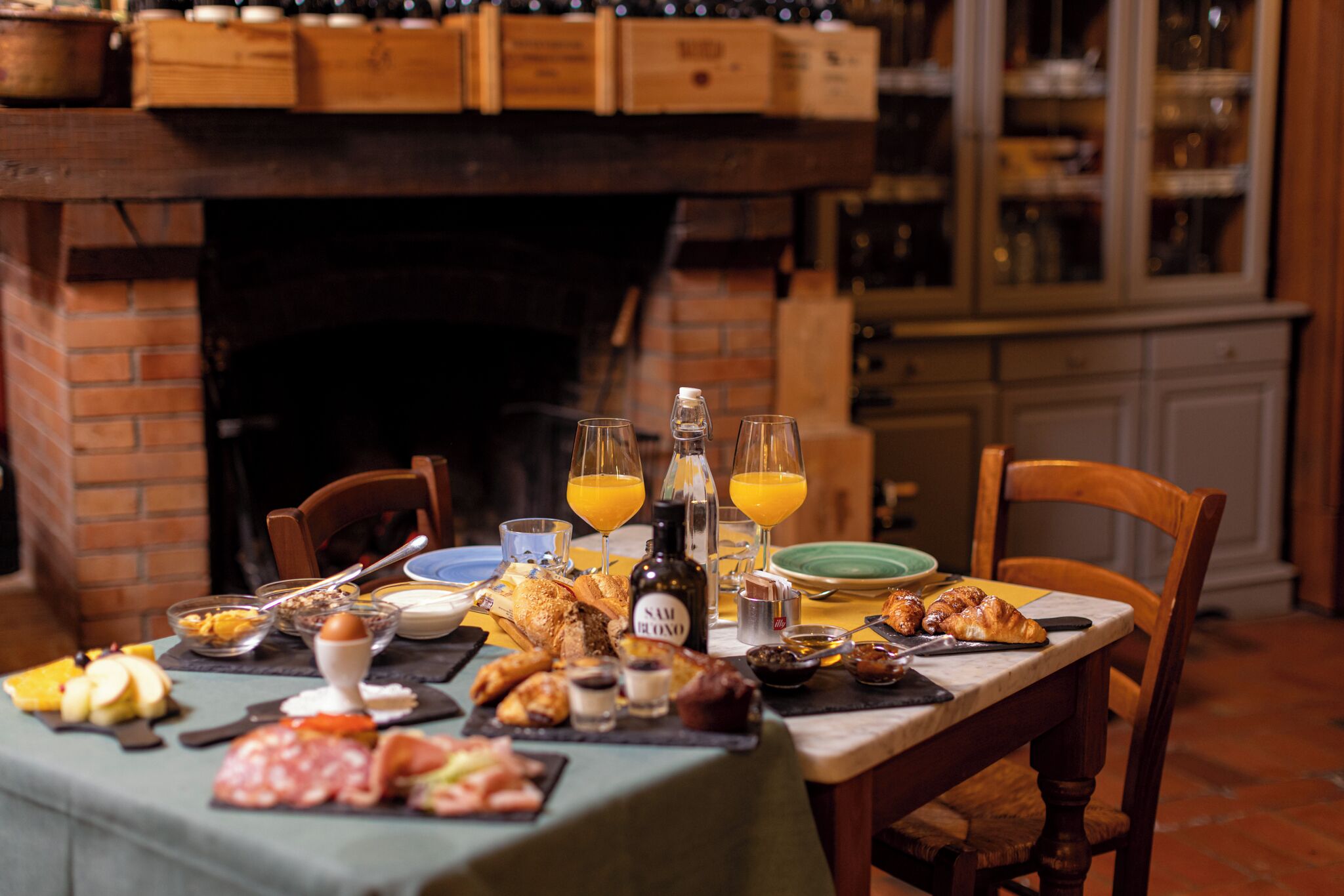 Breakfast area