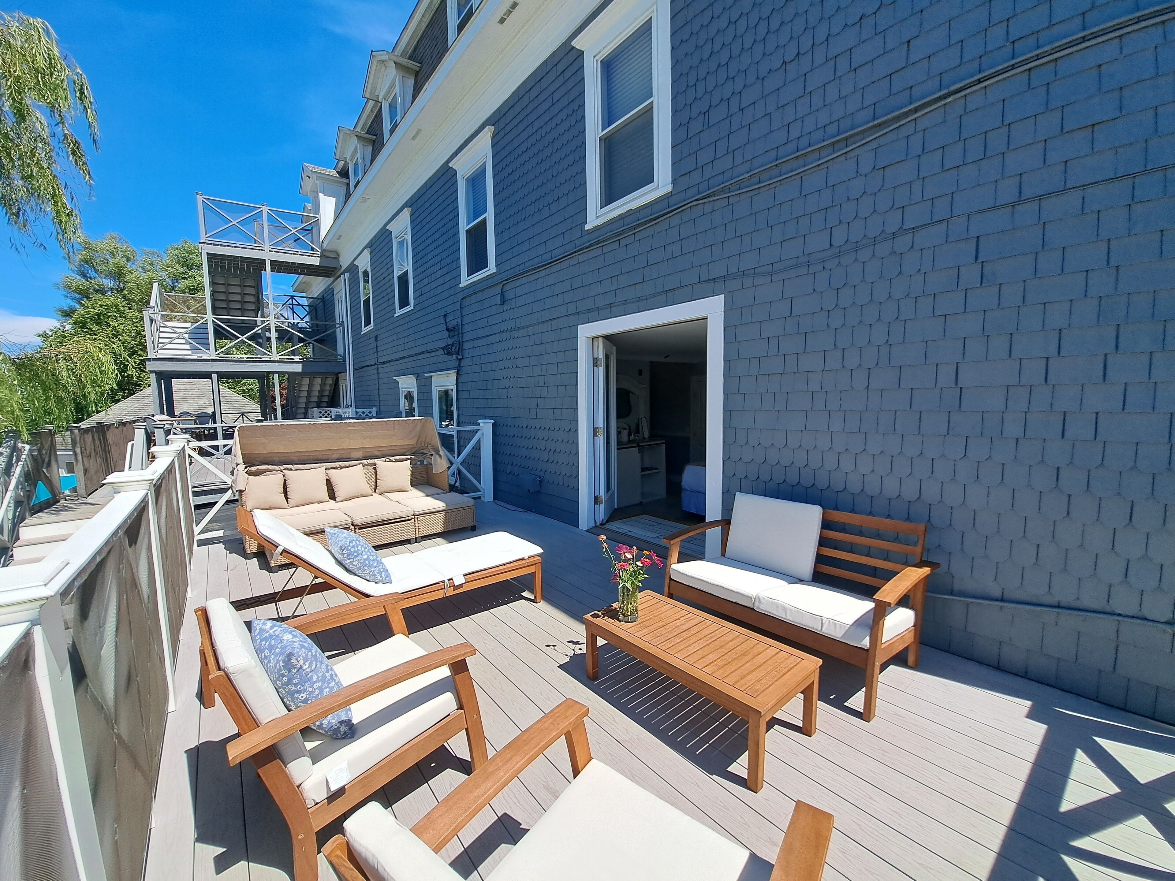 premium room, 2 queen beds, terrace | minibar, in-room safe, iron/ironing board, free wifi