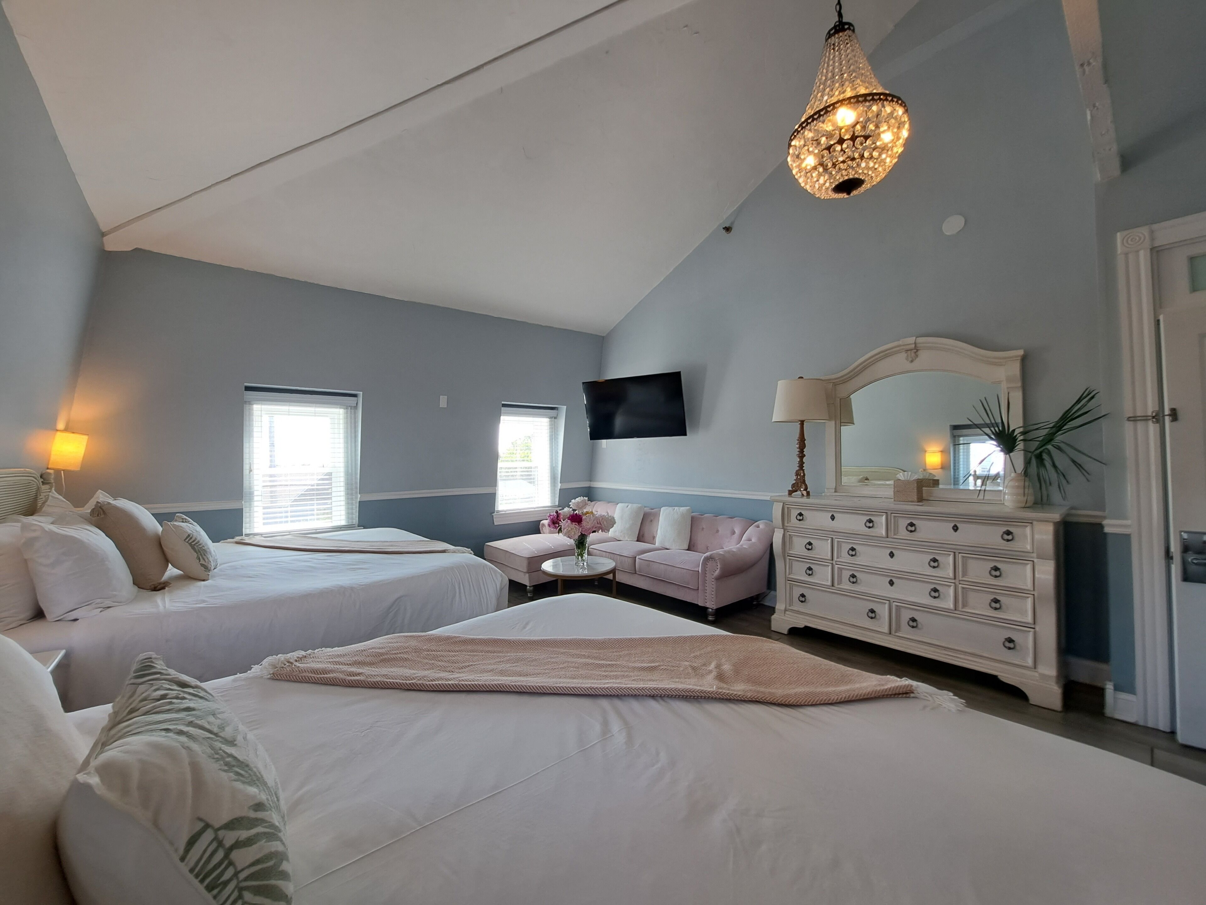 premium room, 2 king beds | minibar, in-room safe, iron/ironing board, free wifi